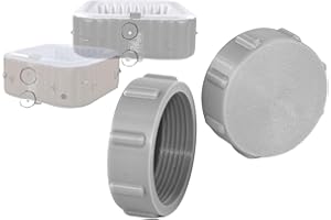 GENERIC Air flow cap drain plug caps Compatible with Clever Ospazia Elite Arebos Infinite Cosy Vogue Habitat Portable Inflatable Hot Tubs Drain Valve Blanking End 2 Caps