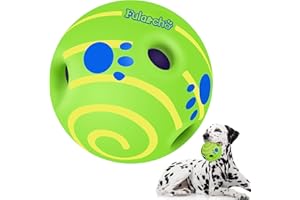 TAUCHGOE Chien de Balle 5.9" Chien de Balle Chien de Balle de Jouet Chien de Balle d'interaction Chien de Jouet intérieur extérieur
