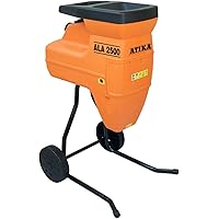 ATIKA ALA 2500 Gartenhäcksler Walzenhäcksler Elektrohäcksler Schredder | 230V | 2500W