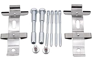 1 SET SHLPDFM Front Brake Pad Pin Fitting Kit LX0640, MBA1894, 109-1894, KIT1252, PFK715 Fits for Range Rover 09- Brembo 6 Pot