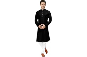 Mentific Men's Cotton Straight Kurta Pyjama Set