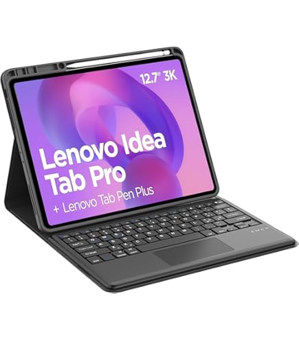 Étui Clavier Avec Pavé Tactile Pour Galaxy Tab A8 10.5 Pouces 2022 Avec