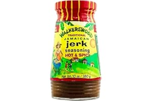 ACT Walkerswood – Assaisonnement traditionnel jamaïcain pour jerk chaud et épicé, 280 g (lot de 1)