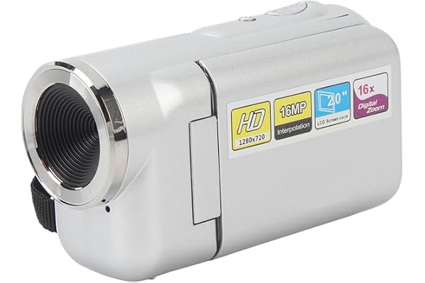 Caméscope pour Enfants, Enregistreur Vidéo Numérique Portable 16MP 1080P HD avec Zoom Numérique 16X, écran LCD TFT 2 Pouces, pour Enfants Garçons Filles Youtube DV Caméscope