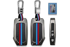 Yamlten Etui na kluczyki samochodowe pasuje do Kia Proceed Sorento Seltos Xceed K5 Ceed Sportage GT line 2018-2022, etui ochronne ze stopu cynku, akcesoria, 3 przyciski, czarne