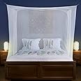 Mahdiya Mosquito Net Pest Control Double Bed Size Avoid Annoying Insect (7x7 Ivory)