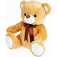 Storio Toy Cute Huggable Teddy Bear | 30 cm | Plushie Soft Toys for Kids | Plush Soft Toys for Baby Boys and Girls Kids - Brown | Best Gift