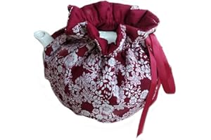 Thee Cozies, katoenen vintage bloemen theepot stofkap thee gezellig, keuken thuis decoratieve theepotten gezellig met isolatiemat voor huisvrouw, vriend, moeder (kleur #18 Thee Cozies, katoenen vintage bloemen theepot stofkap thee gezellig, keuken thuis decoratieve theepotten gezellig met isolatiemat voor huisvrouw, vriend, moeder (kleur #18