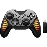 NYXI Flexi Wireless PC Gaming Controller, 1000Hz Polling Rate Hall Effect Joystick, Interchangeable D-pad&amp;Left Joystick, 4 Mp