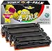 Produktbild Yellow Yeti 4er Pack 201X 201A Premium Toner kompatibel für HP Color Laserjet Pro MFP M277dw M277n M274n M252dw M252n | CF400X CF400A 2.800 Seiten CF401X CF402X CF403X 2.300 Seiten [3 Jahre Garantie]
