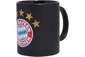 FC Bayern München Tasse avec logo | Noir | 0,3 l