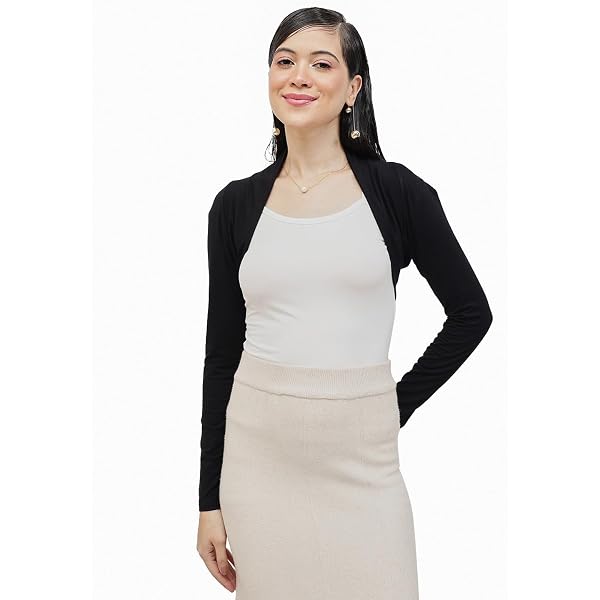 Buy THE STYLE SUTRA® Elegant One-Piece Long Sleeve Arm Cover Shrug