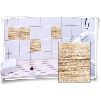 Fliesenaufkleber Fliesen Aufkleber Holz Baum Kiefer Fichte Rustikal Bad Wc Kuche