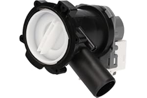 Kenekos - Laugenpumpe Waschmaschine geeignet für Bosch Siemens 00145787 00144978 02200293 Maxx Siwamat Extraklasse iQ100 iQ300 varioPerfect Avantixx Serie 4 Ablaufpumpe Pumpe Magnettechnikpumpe Grau