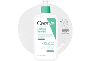 Cerave Foaming Cleanser for Normal to Oily Skin with Hyaluronic Acid 236ml