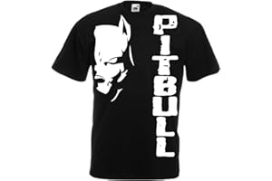 Generico t-Shirt Pitbull Fight Hund Dog Kickboxen Boxen Geschenkidee 12 Colori auch für Kinder
