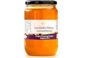 BULGARIAN BEE 900 g Miel Cruda de Lavanda