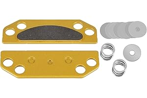 Yoursme Parking Brake Pad, Shims & Springs Kit Fit for Polaris Ranger 2005-2015 500 700 800 900 XP EFI Crew Replaces OEM 2203148 Parking Brake Pad Shoe Set Ceramics