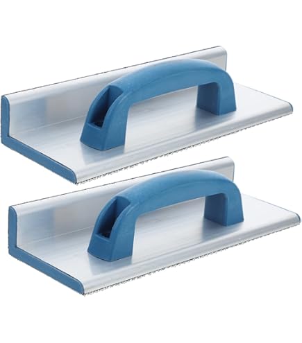 Eckenschleifrahmen Mit 10 Schleifpapieren | ABS Schleifwerkzeug Für Wandkanten 90 Grad