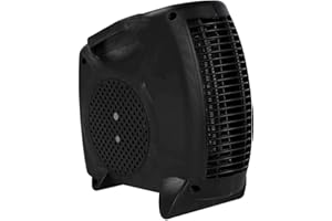 RAYDAN Calefactor de Aire Caliente 2000W Home | Calefactor Vertical y Horizontal | Calefactor Bajo Consumo | 3 Niveles de Potencia | Calefactor con Termóstato, Ventilador y Sensor Antivuelco