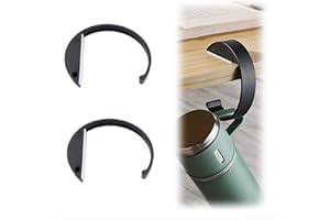 Kabwea 2 ganchos en forma de C para mesa o bolso de mano, gancho para bolsillo para mesa, soporte para bolso, soporte para mesa