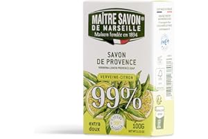 MAITRE SAVON DE MARSEILLE Maître Marseille Soap - Provence Verbena Lemon - 99% Natural Origna