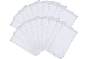 Outus Pool Skimmer Socks, Durable Elastic Nylon Fabric Filters of Swimming Pools, White (20 Pack)