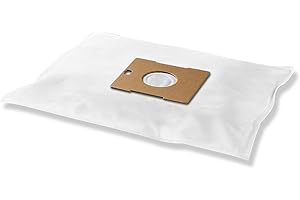 10 bolsas para aspiradora Severin BC 7045, BC 7050 & BC 7055 S´Power Snowwhite (snowwhiteXL) / ice, incluye 1 microfiltro de Microsafe®