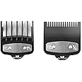 2 Pcs Clipper Guards for Wahl Clippers – Sizes 0.5 & 1.5, Replacement Hair Clipper Guide Combs – Durable and Precise Fit