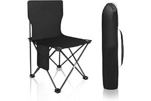 DONGCILL Sedie Campeggio Sedia da Campeggio Pieghevole con Sacchetto di Immagazzinaggio in Nylon Sedia Pieghevole da Esterno sedia da Pesca Portata fino a 250 kg per Campeggio, Giardino, Spiaggia, Terrazza