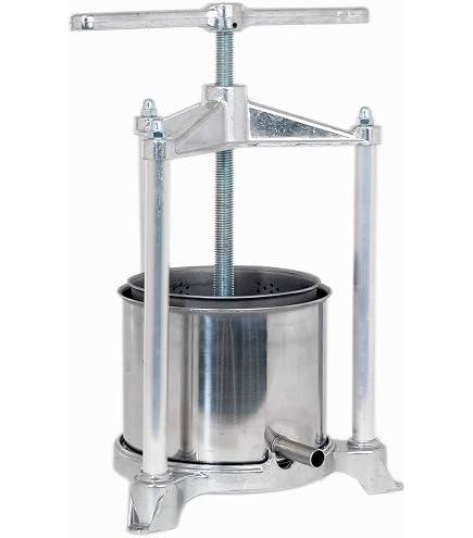 Torchio Premitutto Crisalide In Alluminio Pressofuso, Cestello Da 3.5L In Acciaio Inox, Ideale Per Frutta, Verdura E Formaggi