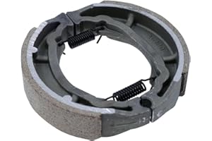 2EXTREME Bremsbacken hinten mit Federn Roller 110x25mm kompatibel mit Baotian Benzhou Malaguti kompatibel mit Piaggio