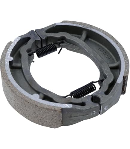 2EXTREME Mâchoires De Frein Arrière 110 X 25 Mm Avec Ressorts - Compatible Baotian Benzhou Malaguti Piaggio Et Plus
