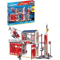 Playmobil 消防署セット 9462 181パーツ Playmobil 消防署セット 9462 181パーツ