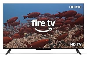 Amazon Ember Serie 2 da 32" con Fire TV (ultimo modello), smart TV HD con telecomando Alexa, streaming veloce, Dolby Audio, modalità ambiente, TV in diretta gratuita
