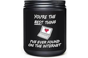 MRSSBEA Candles Gifts for Him, Anniversary Valentines Day Gifts for Him, Funny Birthday Gifts for Men Boyfriends Husband Fiance, Romantic Gift Ideas, Scented Candles Gifts (Sandalwood)