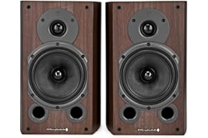 Wharfedale Diamond 9.1 Bookshelf Speakers 100W - Walnut (Pair)