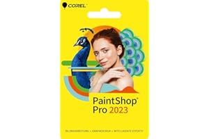 Corel PaintShop Pro 2023 für Bildbearbeitung & Grafikdesign / 1-PC / Dauerlizenz / Deutsch #PKC (Produkt-Key-Card)