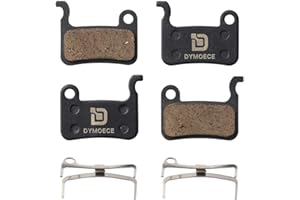 DYMOECE 2 Paires de Plaquettes de Frein à Disque pour Vélo Compatibles avec Les Freins à Disque Shimano Deore XT XTR LX SLX Hone Alfine Saint