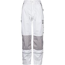 PANTALONE DA LAVORO PITTORE IMBIANCHINO PAINT INDUSTRY BIANCO TG. M KA