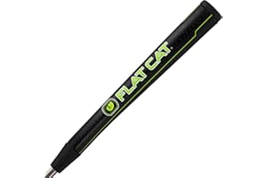 FLAT CAT Herren New Black/Lime Putter Grip Puttergriff für Pistolen, Limettengrün, grün/schwarz, Standard
