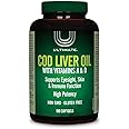 Ultimate Cod Liver Oil With Vit. A&d Supports Eye Sight | Eye Sight Improvement liver oil