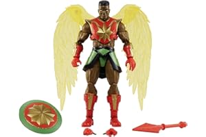 Masters of the Universe Masterverse Sun-Man Figurka (17,5 cm) + akcesoria, kolekcjonerski prezent MOTU , HDR47