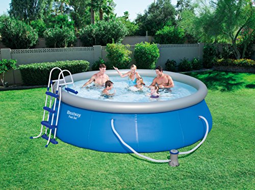Bestway Fast Set Pool Set mit Filterpumpe + Zubehör, 366 X 91cm - 3