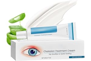 MUIEFE Chalazion & Blepharitis Eye Treatment Cream, Stye Eye Treatment, Chalazion Treatment, Under Eye Relief Cream for Puffiness, Dryness, Swelling, Dark Circles, Cleanses Lashes, Comfort Dry Skin