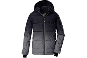 Killtec Jungen Ksw 382 Bys Ski Qltd Jckt Skijacke/Ski-Steppjacke mit Kapuze und Schneefang