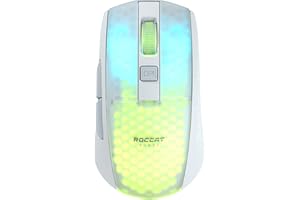 ROCCAT Burst Pro Air Wireless RGB Gaming Mouse White