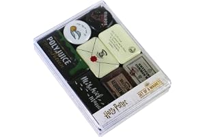Half Moon Bay Harry Potter set med 6 magneter - Hogwarts artefakter, 7 (h) x 9 (b) x 2 (d) cm, MAGEHP04