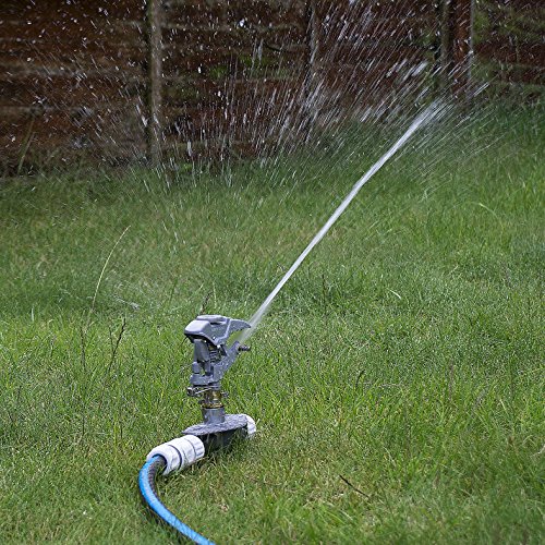 Professional Impulse Metall 3 x Spike Garten Sprinkler Hozelock kompatibel Spritze Heavy Duty - 9