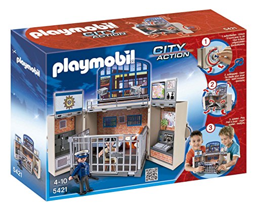 Imagen 7 de Playmobil - Cofre cuartel de Policía (5421)